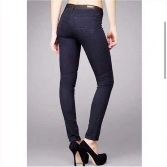 AG ADRIANO GOLDSCHMIED The Ally Color-Blocked Legging Jeans Women’s Size 27R - Picture 2 of 10